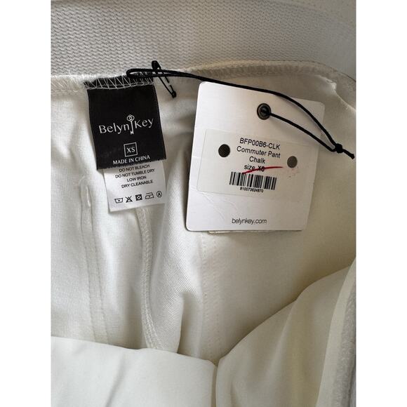 NWD Belyn Key Golf Chalk White Commuter Pants Women’s Slim Fit Size XS - Picture 10 of 10